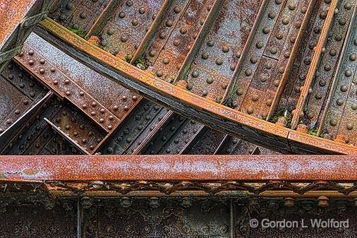 Rusting Bridge_DSCF01265A.jpg - Scherzer Rolling Lift Bridge photographed along the Rideau Canal Waterway at Smiths Falls, Ontario, Canada.